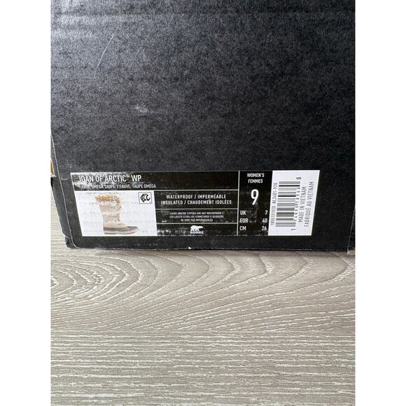 Sorel Joan of Arc Waterproof Fawn- Taupe Women's Snow/ Winter Boots Size 9 EU 40 - Picture 6 of 6